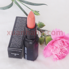 Son Bobbi Brown Rich Lip Color mềm lâu trôi, cam nude, Coral Nectar 41