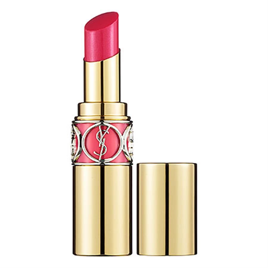 Son Yves Saint Laurent Volupte Shine mướt môi, bám màu hồng tươi 06 Pink IN Devotion