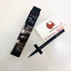 Bút vẽ mắt Kanebo Kate Liquid + Pencil (2in1) bút dạ và chì vặn cực độc, BK-1 đen