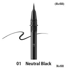 Bút vẽ mắt nước Kanebo GKC Eyeliner cao cấp, không lem, thay luôn ruột và đầu lông. 