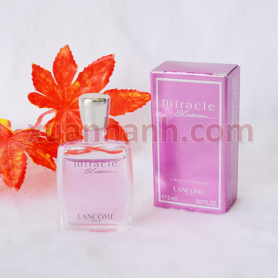 Nước hoa nữ Lancome Miracle Blossom nữ tính, ngọt ngào, thanh lịch, EDP, 5ml