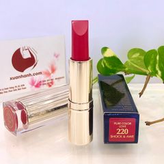 Son Estee Lauder Pure Color Love 220 Shock & Awe hồng hoa, matte