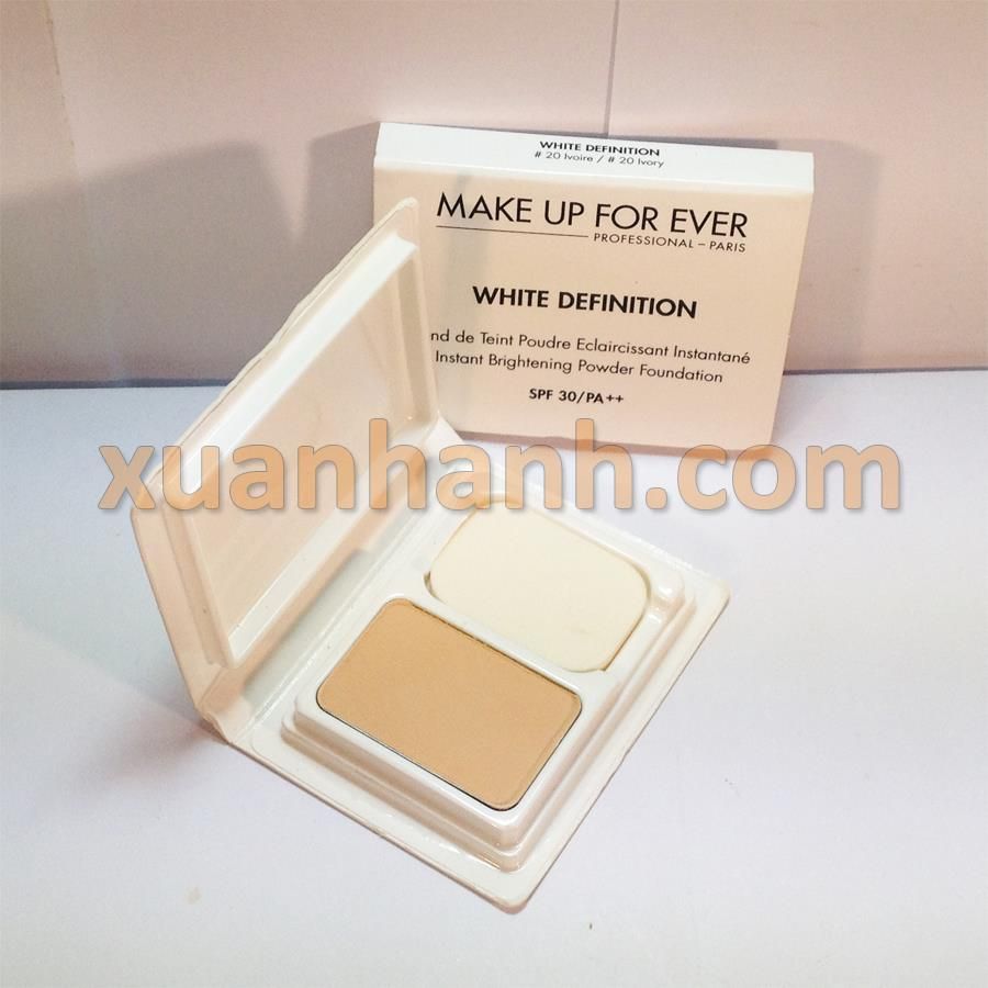 Phấn Make Up For Ever White Definition SPF30, PA++ be da tự nhiên, 2g.