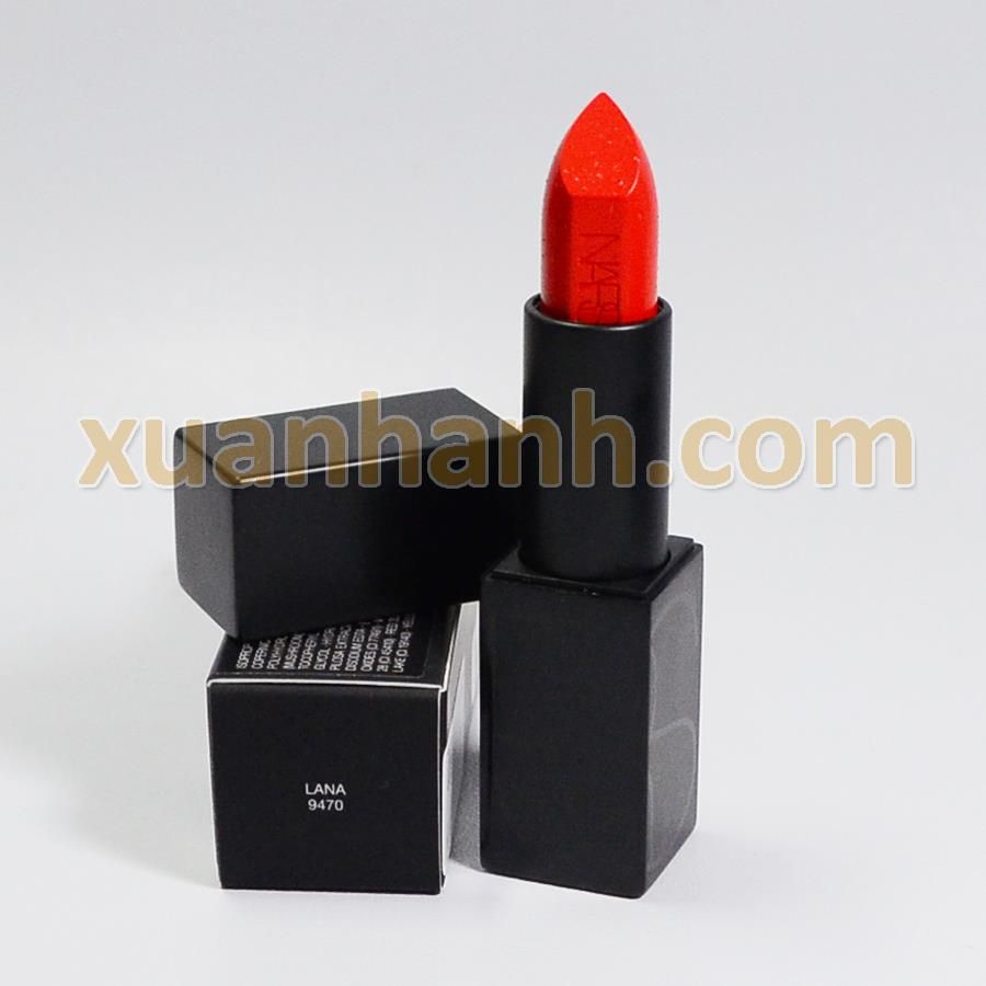 Son Nars Audacious chất kem mềm, che phủ tốt, bám màu # Lana