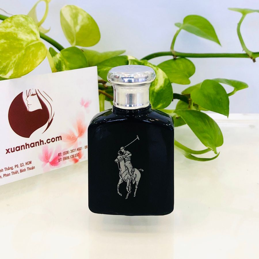 Nước hoa nam Ralph Lauren Polo Black cổ điển, tinh tế, cuốn hút, 15ml unbox