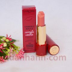 Son Lancome L'ABSOLU ROUGE phiên bản giới hạn đặc biệt, cam nhạt 344