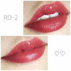 Son Kanebo Kate Color Highvision Rouge, chất kem lì, hồng môi gạch RD-2