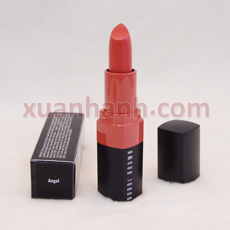 Son Bobbi Brown Crushed Lip Color bán lì, mềm lâu trôi, cam đất nude, Angel