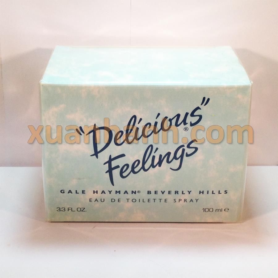 Nước hoa nữ Delicious Feelings chai to khủng 100ml, EDT.