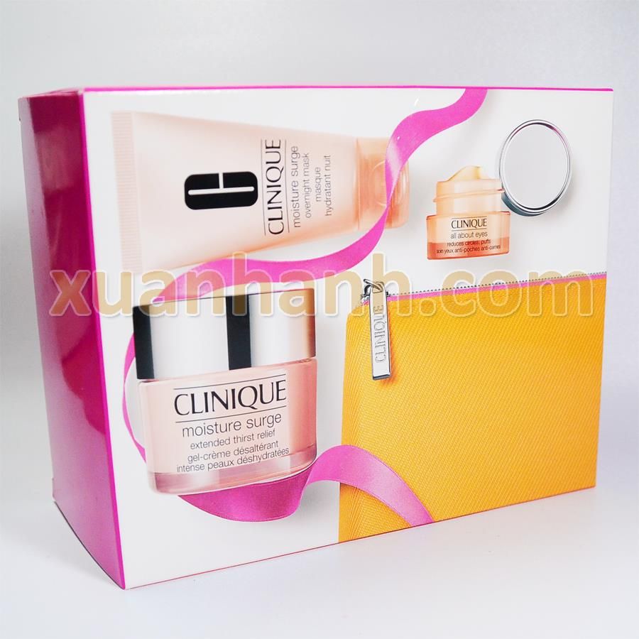 Set Clinique Moisture Surge cung cấp nước, chống stress da limited