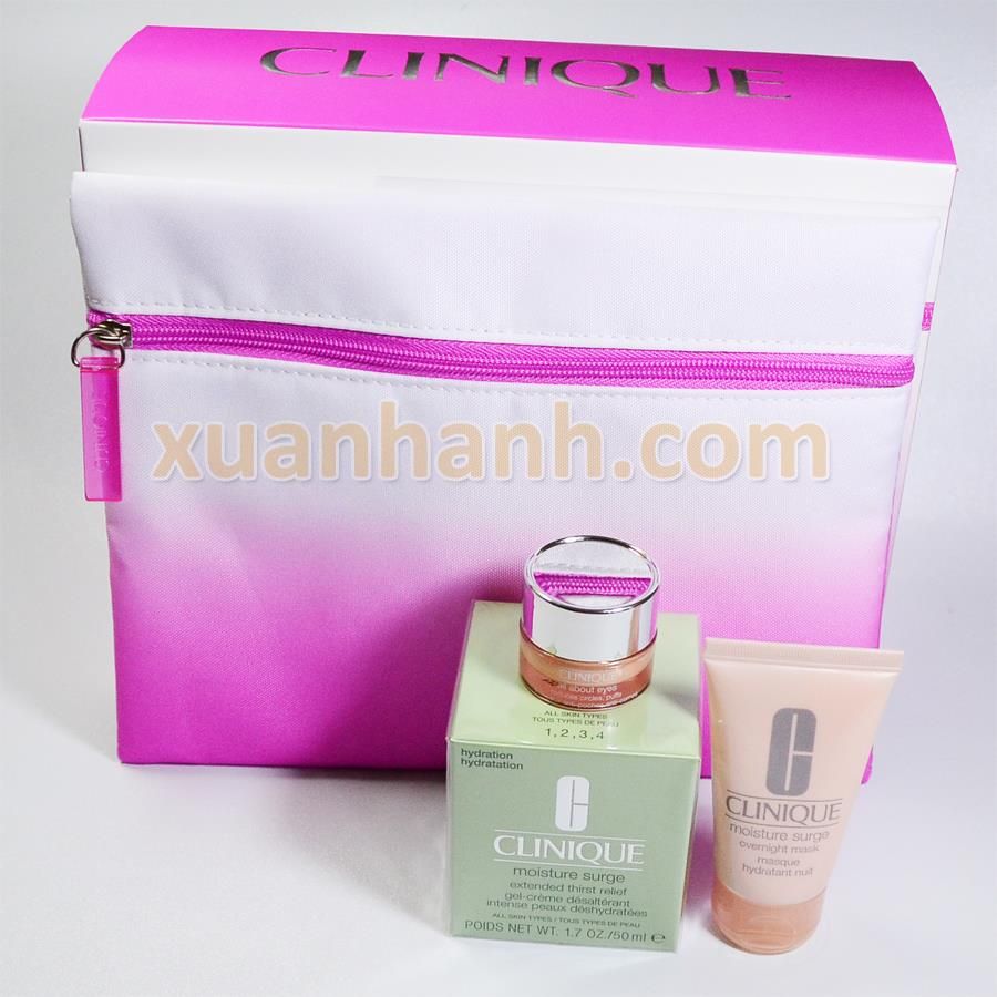 Set Clinique Moisture Surge cung cấp nước, chống stress da limited