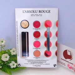 Vỉ son Lancome L'absolu Rouge 4 màu tuyệt đẹp, dòng son mới nhất năm