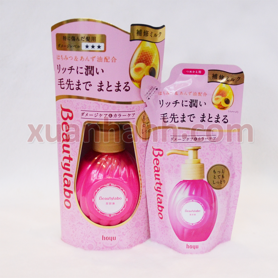 Tinh chất dưỡng phục hồi, suôn mượt tóc Beauty Labo Hair Serum Deep Moist - (refill)