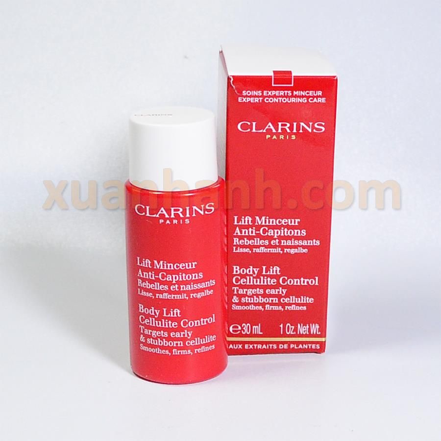 Dưỡng thể Clarins Body Lift Cellulite Control khắc phục tình trạng "vỏ cam" body 30ml