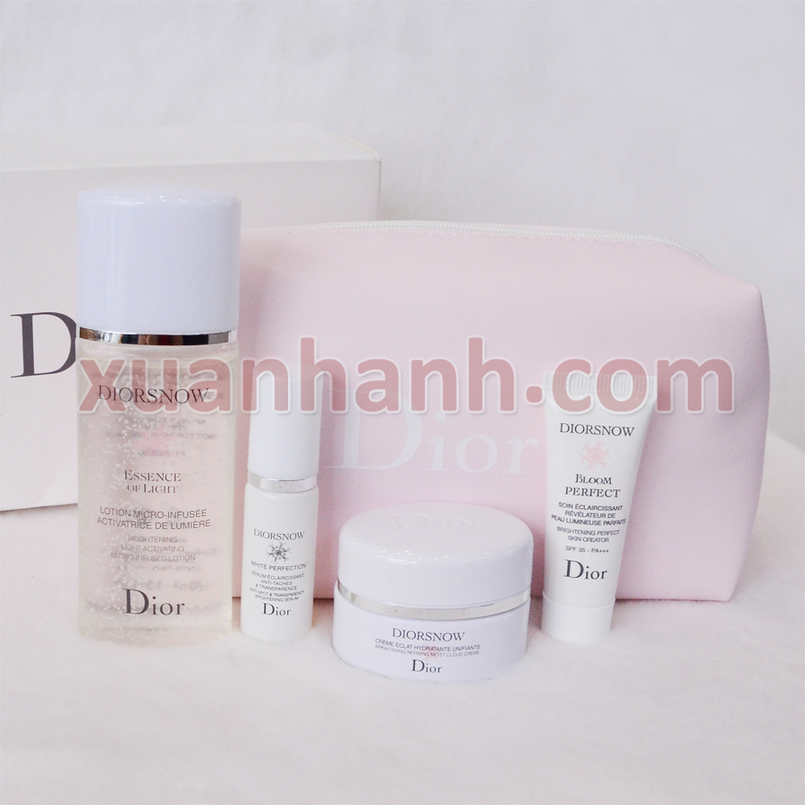 Set Diorsnow Whitereveal trắng sáng, đều màu da, phòng chống sạm nám 3sp (P)