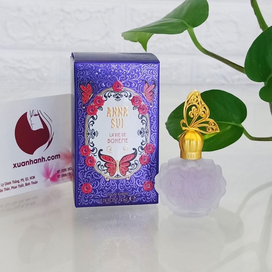 Nước hoa Anna Sui La Vie De Boheme tự tin, phóng khoáng - EDT, 4ml