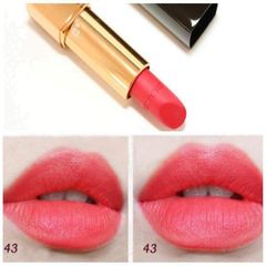 Son Chanel Rouge Allure Velvet son lì, lâu trôi, lên màu tốt #43 hồng coral ( unbox)