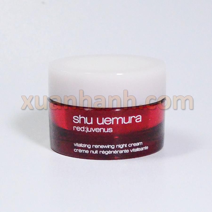 Kem dưỡng Shu Uemura Red Juvenus Night Cream dưỡng phục hồi đêm 13ml