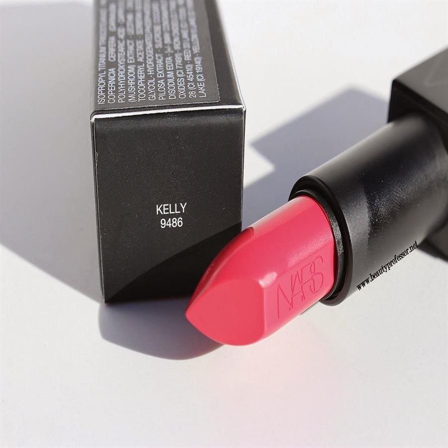 Son Nars Audacious chất kem mềm, che phủ tốt, bám màu #Kelly