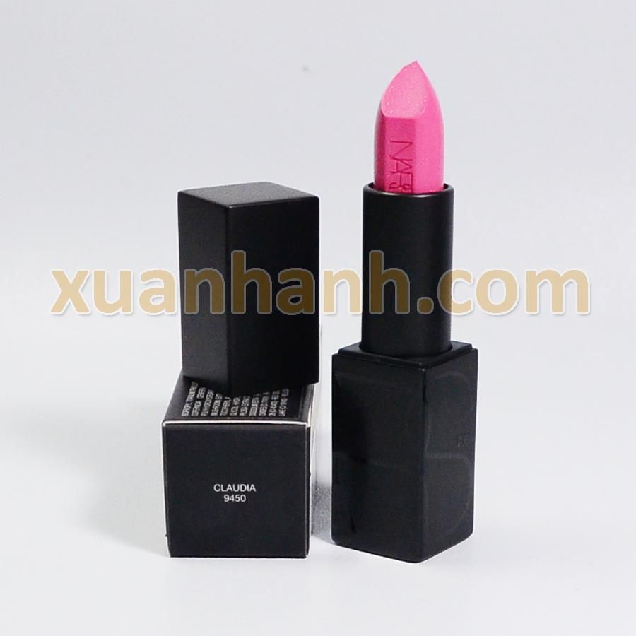 Son Nars Audacious chất kem mềm, che phủ tốt, bám màu # Claudia