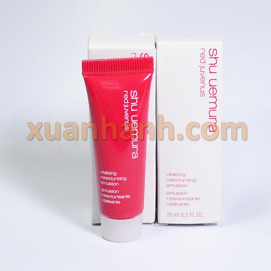 Sữa dưỡng ẩm Shu Uemura Red:Juvenus dưỡng ẩm phục hồi 10mlx2=20ml