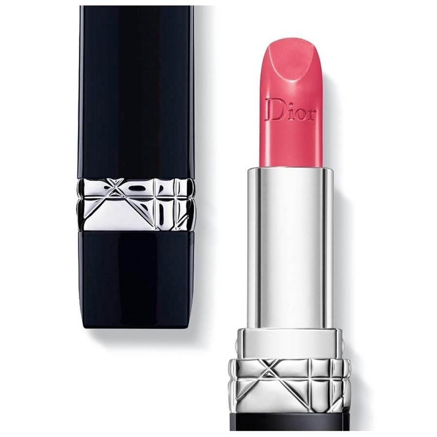 Son Dior Rouge 351 Rose Elegante chất kem, cover tốt, bám màu, hồng vỏ đỗ