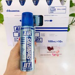 Xịt giảm đau Air Salonpas xịt lạnh giảm đau tức thời cho thể thao, vận động mạnh (new)