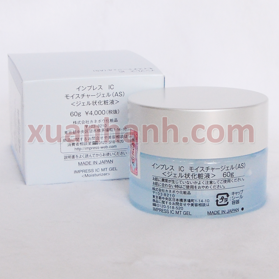 Kem dưỡng ẩm Kanebo Impress IC Moisture Gel dưỡng ẩm chống nhờn, thanh mát da