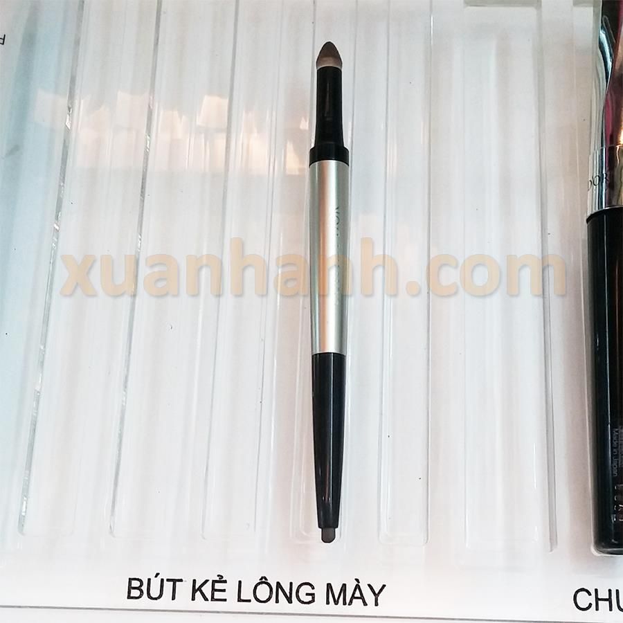 Chì kẻ mày Kanebo Coffret D'or Brow 2 đầu vẽ và bột, lâu trôi, xám khói 
