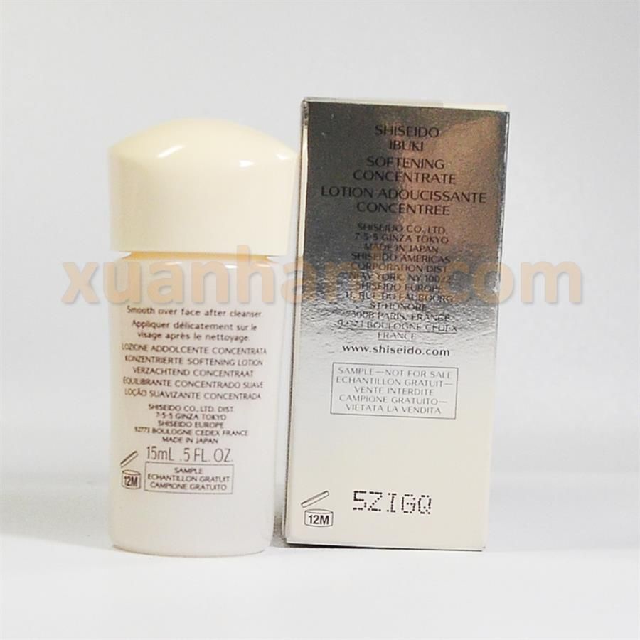 Sữa dưỡng Shiseido Ibuki Protective Moist Emulsion lỏng nhẹ, thoáng mặt