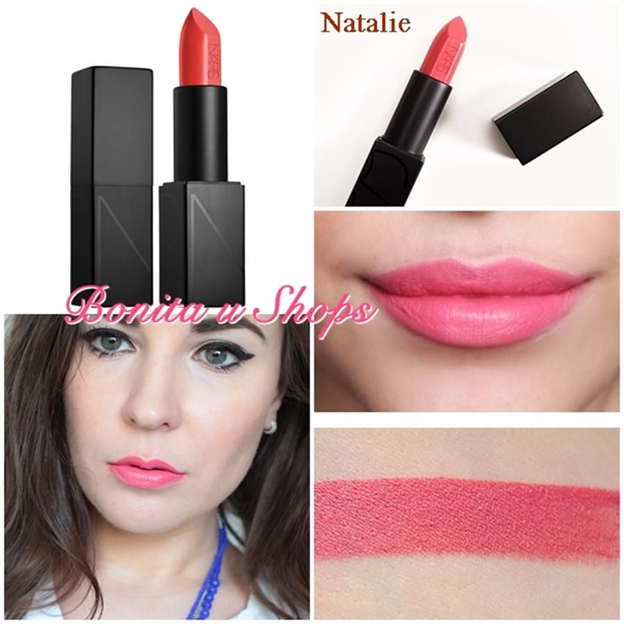 Son Nars Audacious chất kem mềm, che phủ tốt, bám màu # Natalie