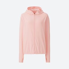 Áo chống nắng Uniqlo Airism UV Cut 2017, 10 Pink, size L, mát, thời trang