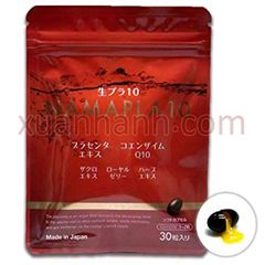 Placenta Namapla Q10 trẻ hóa,  trắng da, tốt cho sinh lý nữ, nội địa Nhật review 5/5*