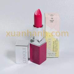 Son Clinique Pop tất cả trong một lót, lên màu tốt #10 Punch Pop