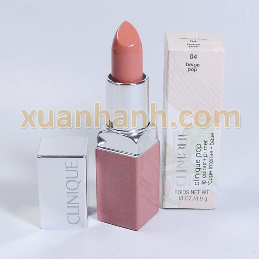 Son Clinique Pop tất cả trong một lót, lên màu tốt #04 Beige