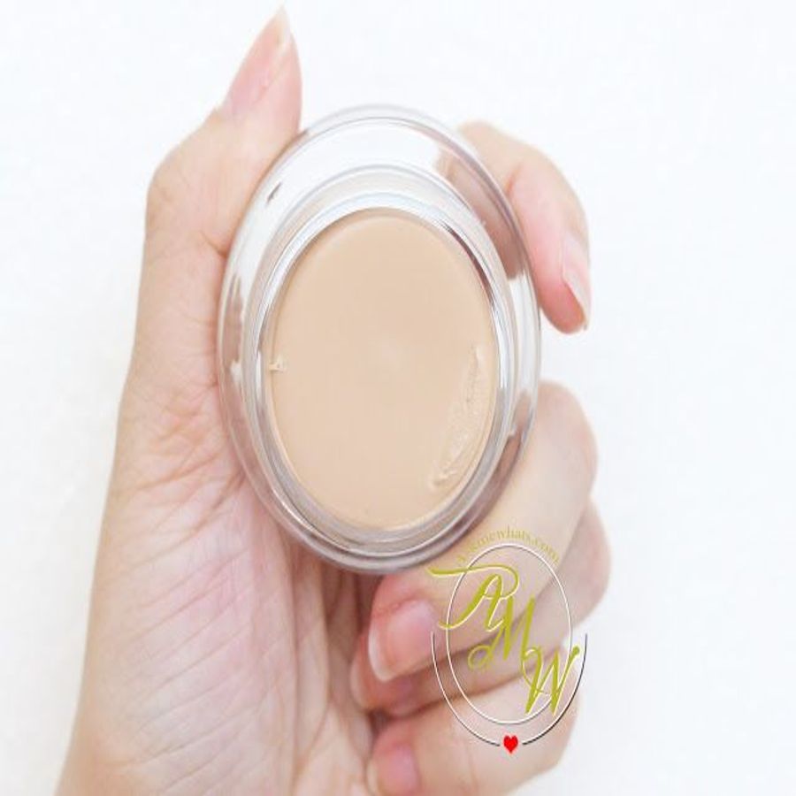 BB Mousse Kanebo Kate Power: Kem BB dạng mousse nhẹ tênh, 02: be tự nhiên