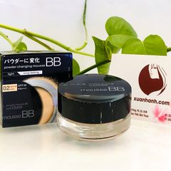 BB Mousse Kanebo Kate Power: Kem BB dạng mousse nhẹ tênh, 02: be tự nhiên