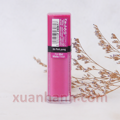 Son Bourjois Rouge Edition Velvet chất kem, bám môi, lì #06 Pink Pong