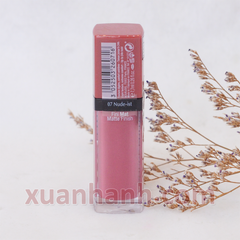 Son Bourjois Rouge Edition Velvet chất kem, bám môi, lì #07 Nude-Ist, hồng nude
