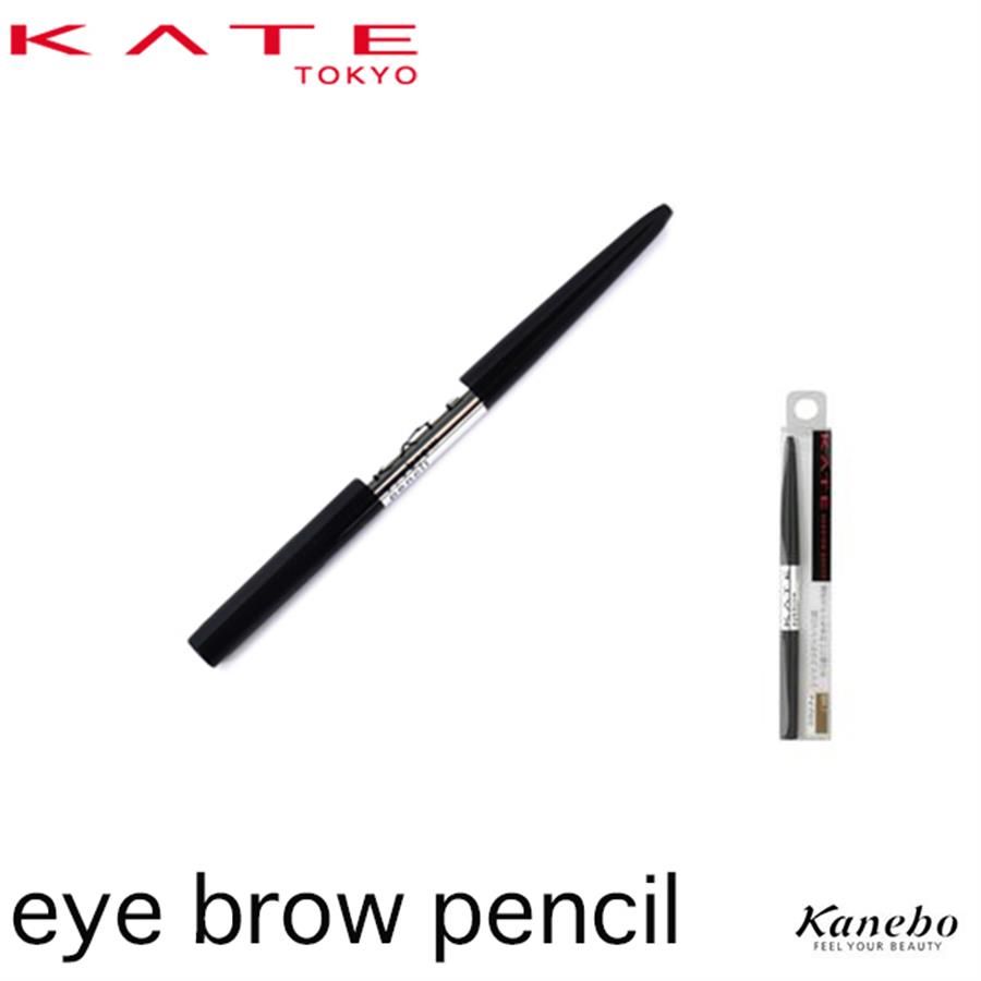 Chì vẽ mày Kanebo Kate Eyebrow Pencil dạng vặn, dễ vẽ, xám BR-3