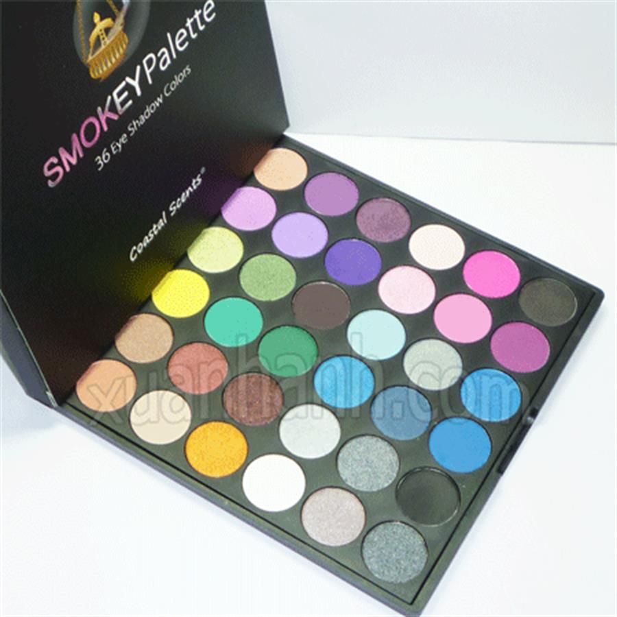 Bảng 36 màu khói  Coastal Scents Smokey Palette