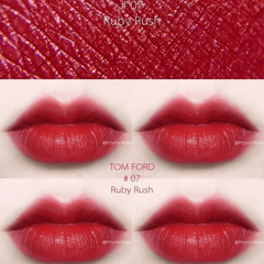 Son Tom Ford Lip Color Matte dòng son lì thượng hạng đỏ Ruby, #07 Ruby