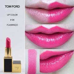 Son Tom Ford Lip Color dòng son lì thượng hạng, hồng xinh #08 Flamingo 
