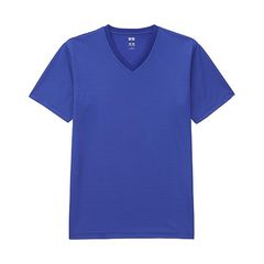 Áo thun nam Uniqlo Nhật Bản sọc chìm trẻ trung, nam tính, 63 Blue, size L