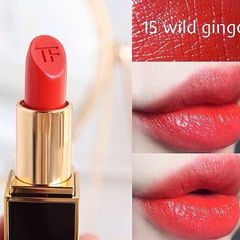 Son Tom Ford Lip Color dòng son lì thượng hạng cam đỏ #15 Wild Ginger 