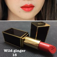 Son Tom Ford Lip Color dòng son lì thượng hạng cam đỏ #15 Wild Ginger 