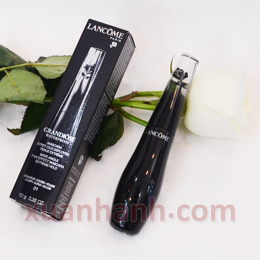 Mascara Lancome Grandiose Waterproof chống trôi, dài, dày và giữ cong mi