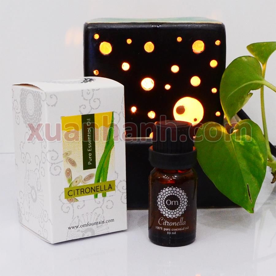 Tinh dầu Citronella sả Java nồng ấm, khử mùi, thanh lọc không khí 10ml