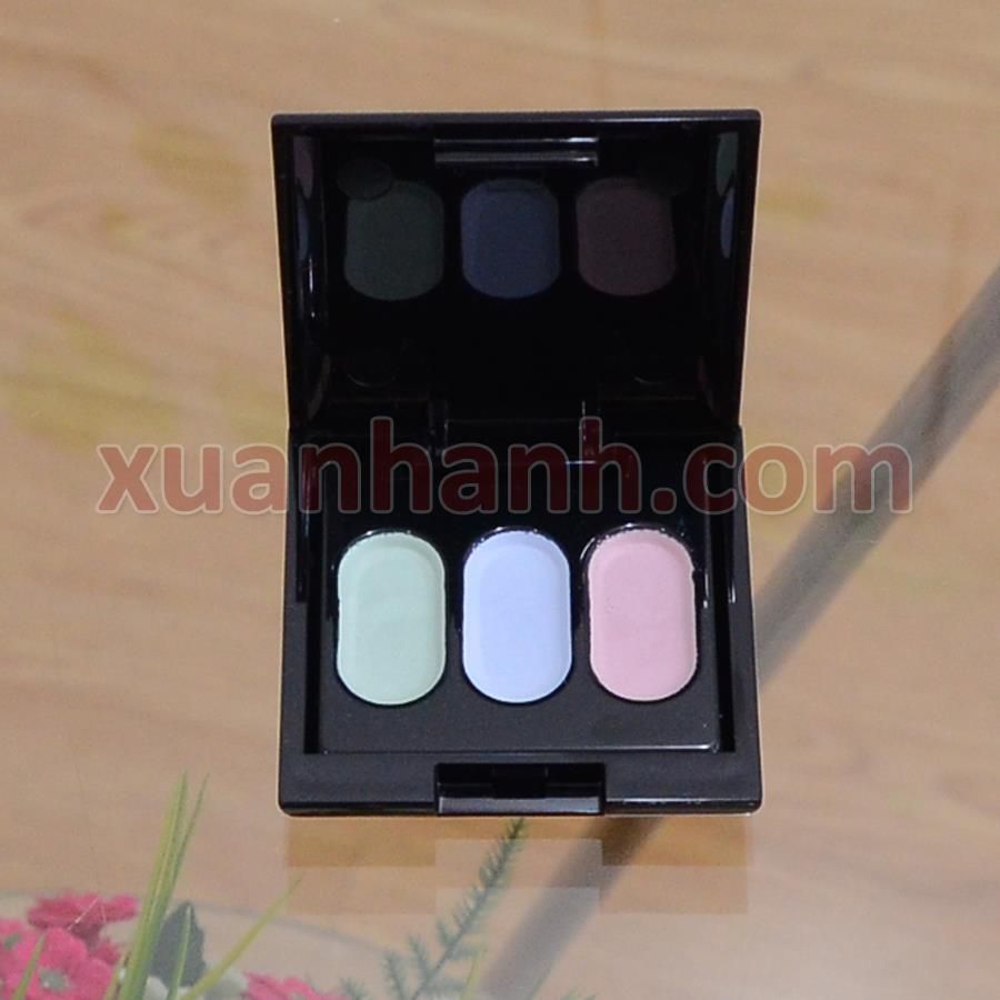 Phấn mắt Shiseido Luminizing Satin Eye Color Trio toàn tông pastel dịu nhẹ đẹp