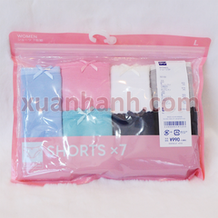 Set quần chip nữ Gu thun cotton mềm mại, co giãn tốt, thoáng mát, size L
